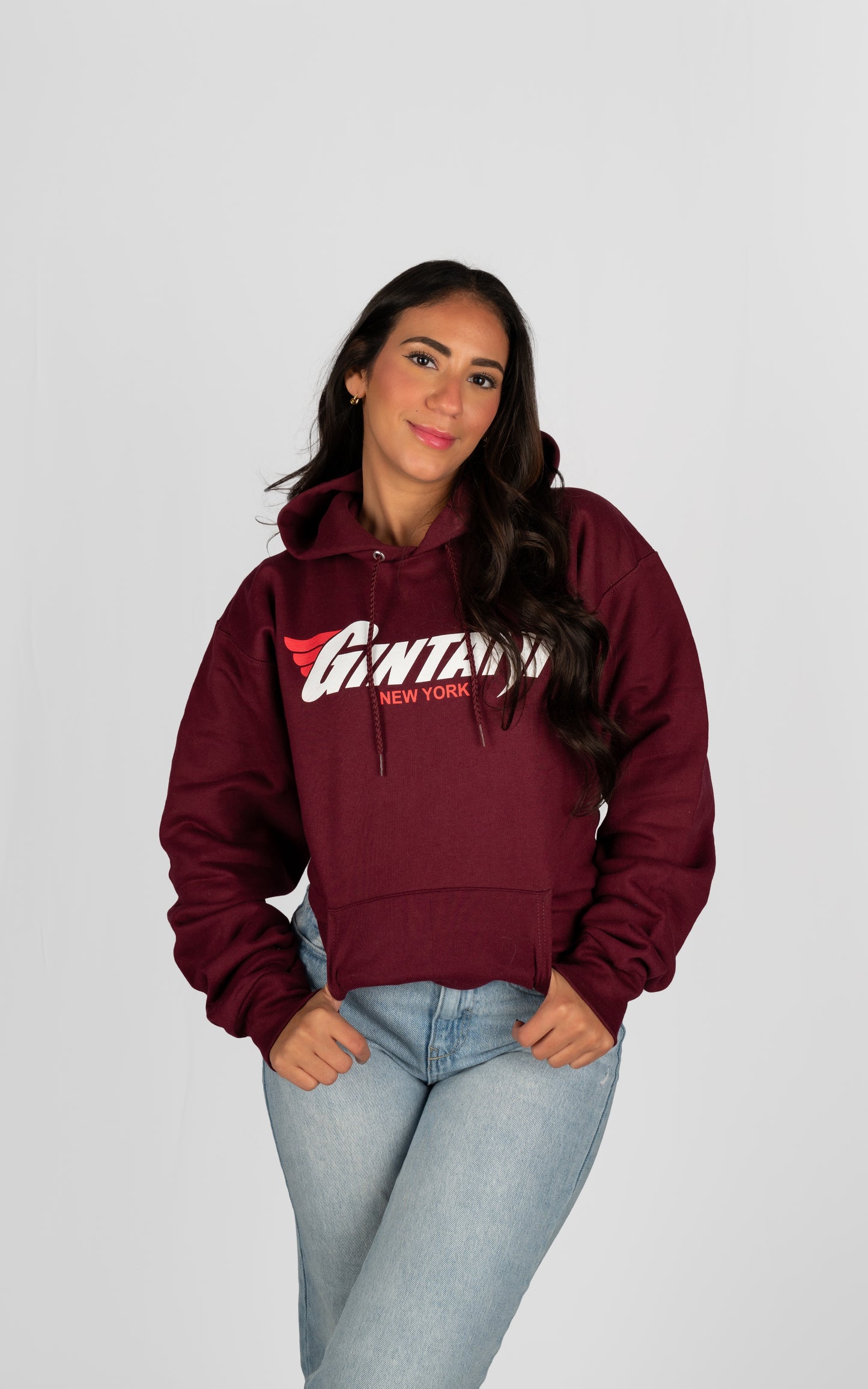Maroon Gintani NY Hoodie