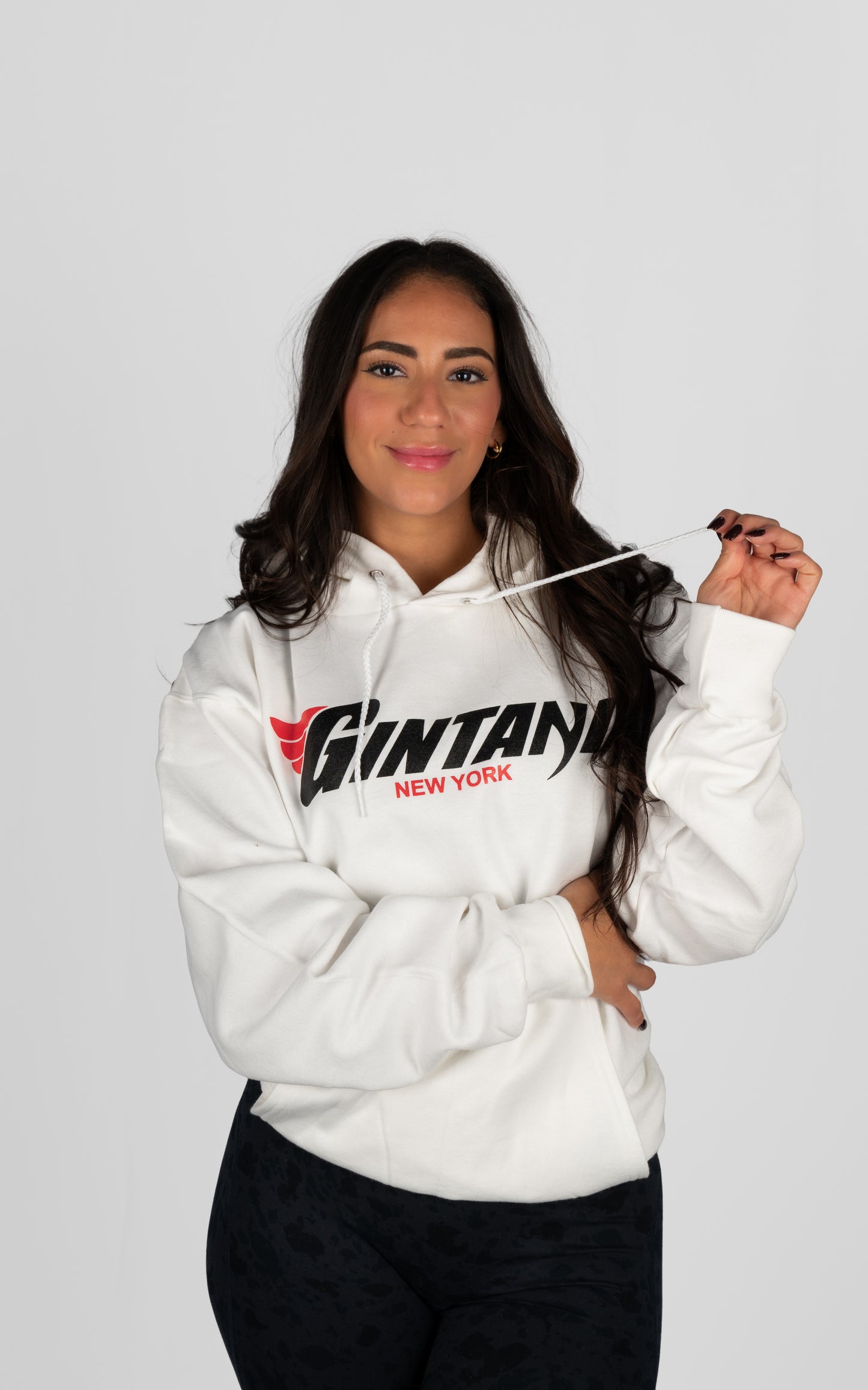 White Gintani NY Hoodie