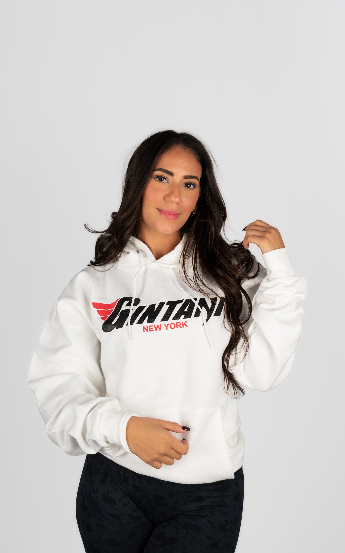 White Gintani NY Hoodie